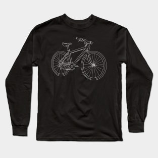 Minimalist Bicycle Long Sleeve T-Shirt